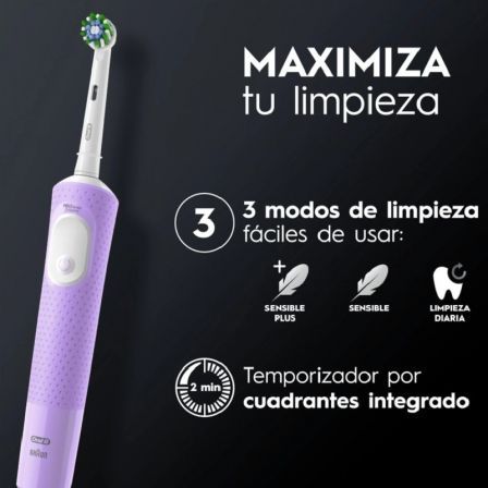 Braun Oral-B Vitality Pro Morado Braun Oral-B Vitality Pro Morado